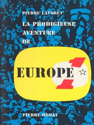 cover image of La prodigieuse aventure d'Europe N°1